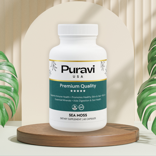 Puravi USA - Sea Moss (60 Capsules)